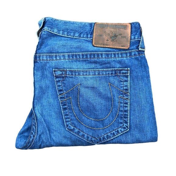 True Religion Jeans Size 40 BOBBY Blue - Picture 7 of 7
